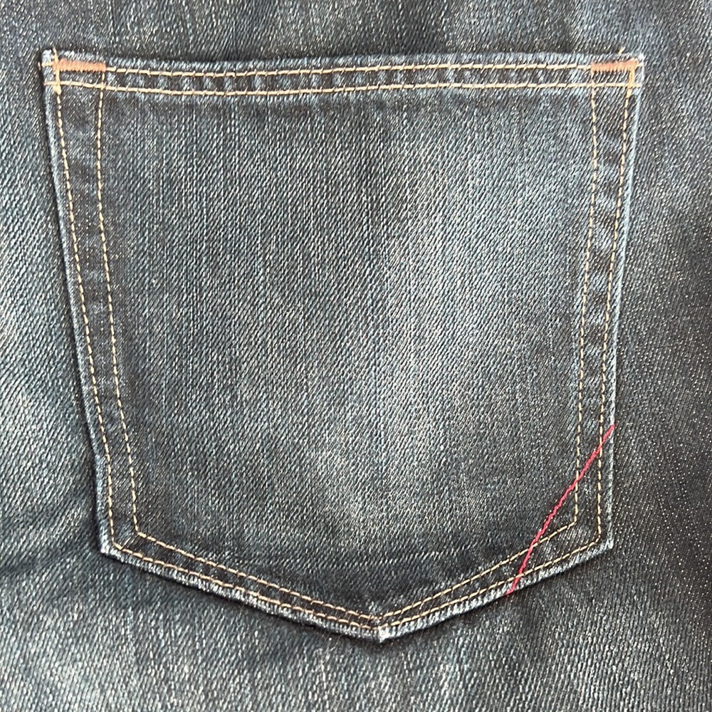 Banana Republic Sz 35/30 Straight Leg Blue Jeans - Picture 5 of 13